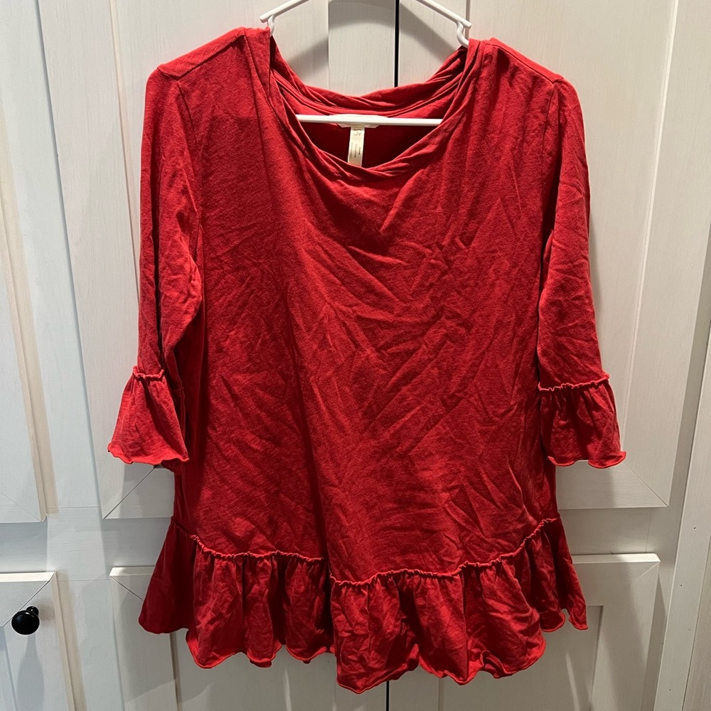 Matilda Jane red top size small